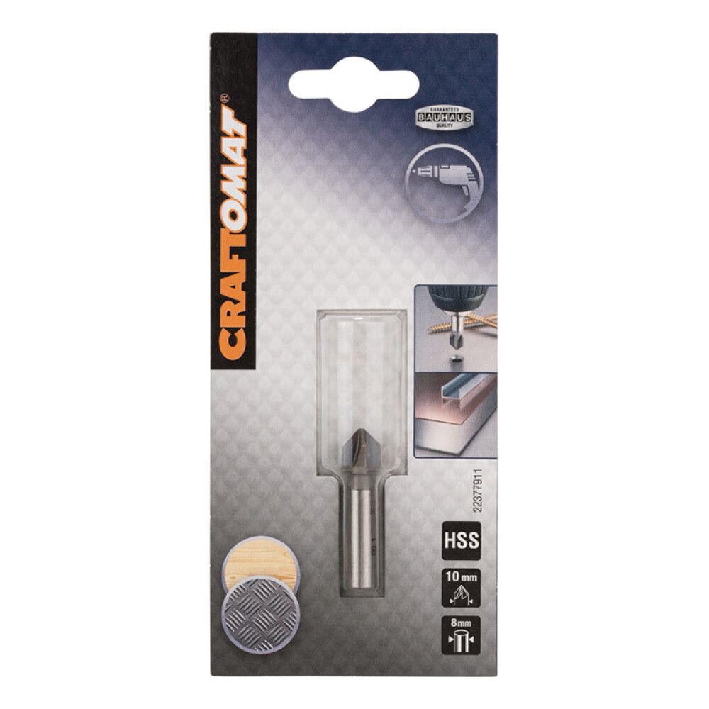 Upotusporanterä Craftomat 10 mm M5 90