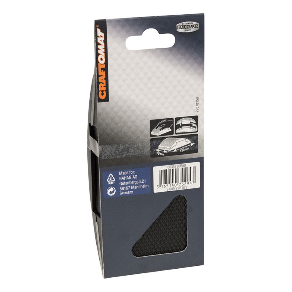 Käsihiomatuki Craftomat 100 x 60 mm