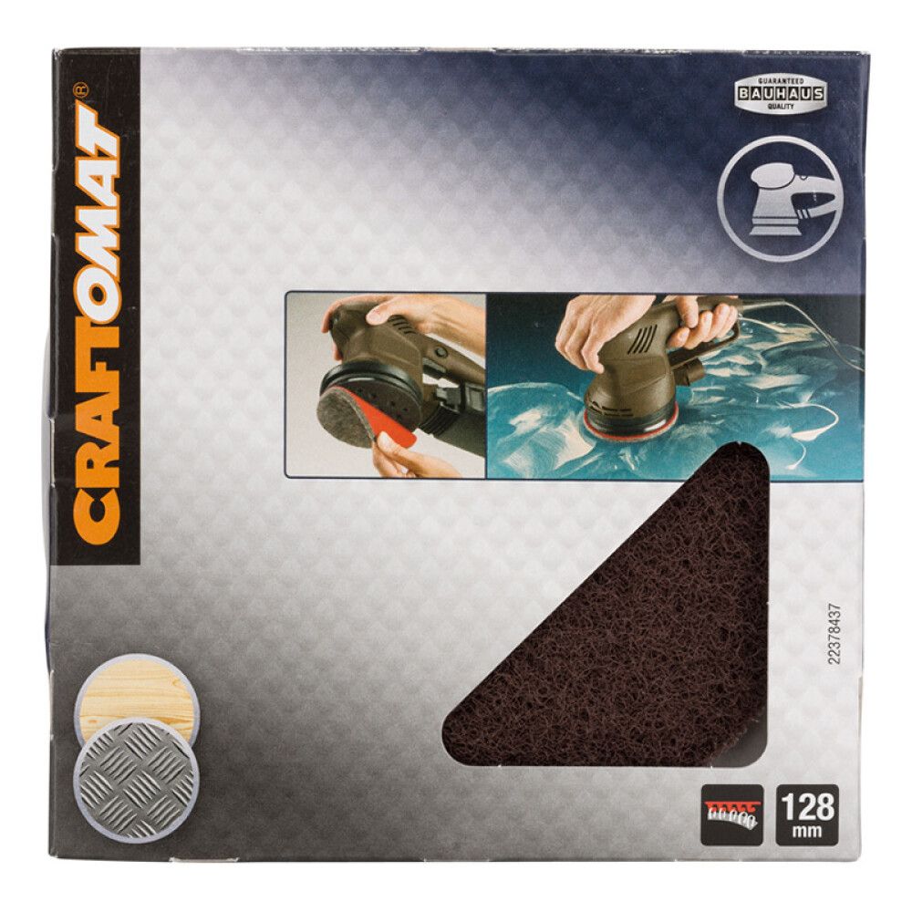 Hiomalaikka Craftomat Ø128MM K280