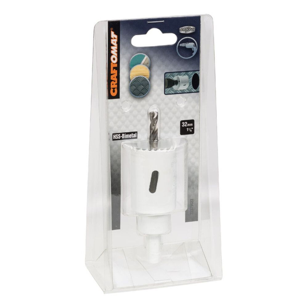 Reikäsahanterä Craftomat HSS BIM 32 mm