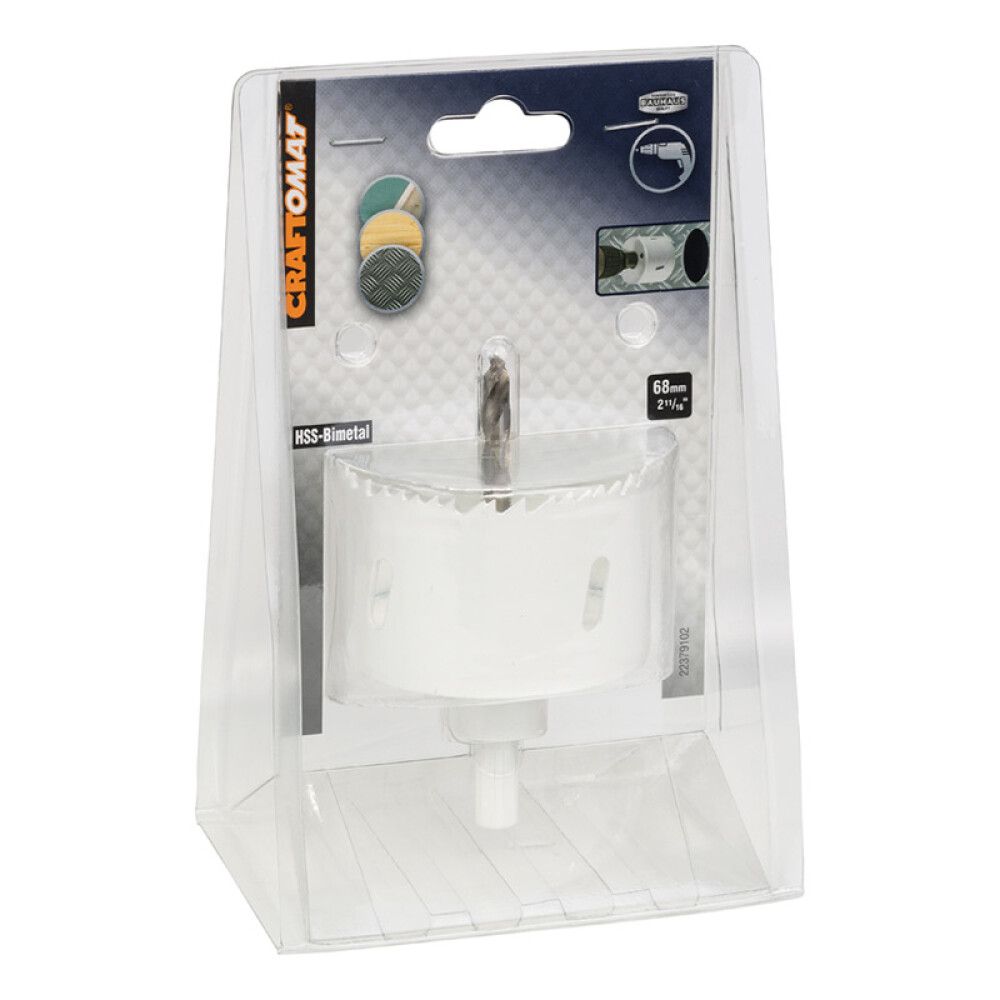 Reikäsahanterä Craftomat HSS BIM 68 mm