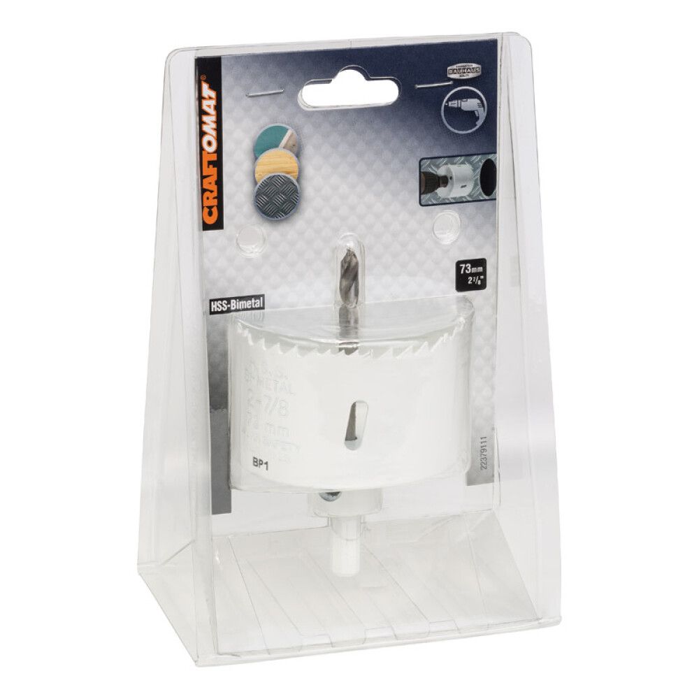 Reikäsaha Craftomat HSS BI-M 73mm