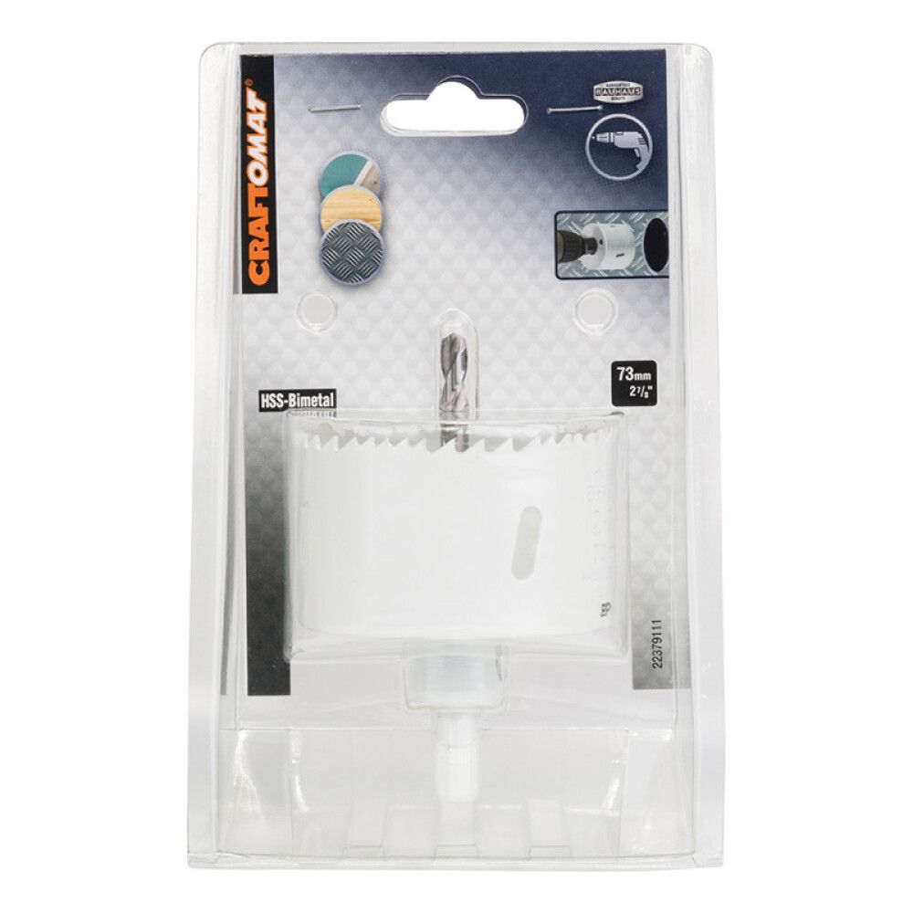 Reikäsaha Craftomat HSS BI-M 73mm