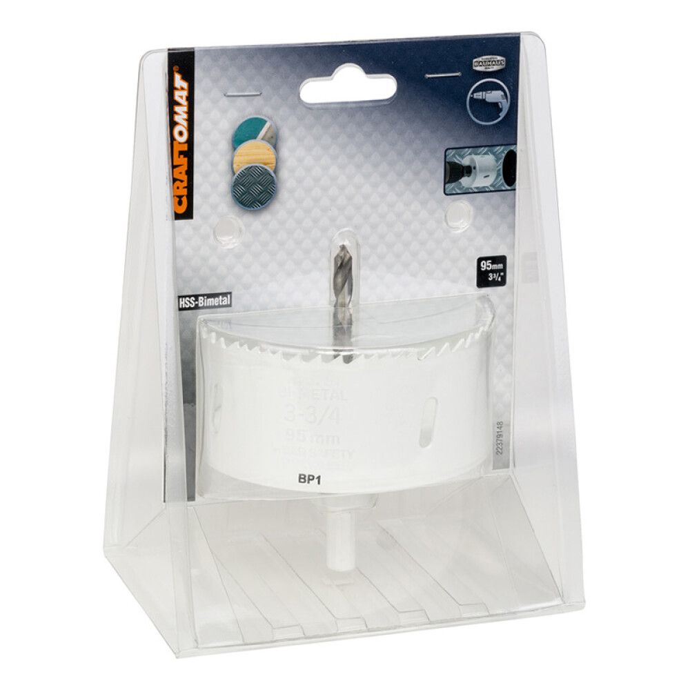 Reikäsaha Craftomat HSS BI-M 95mm
