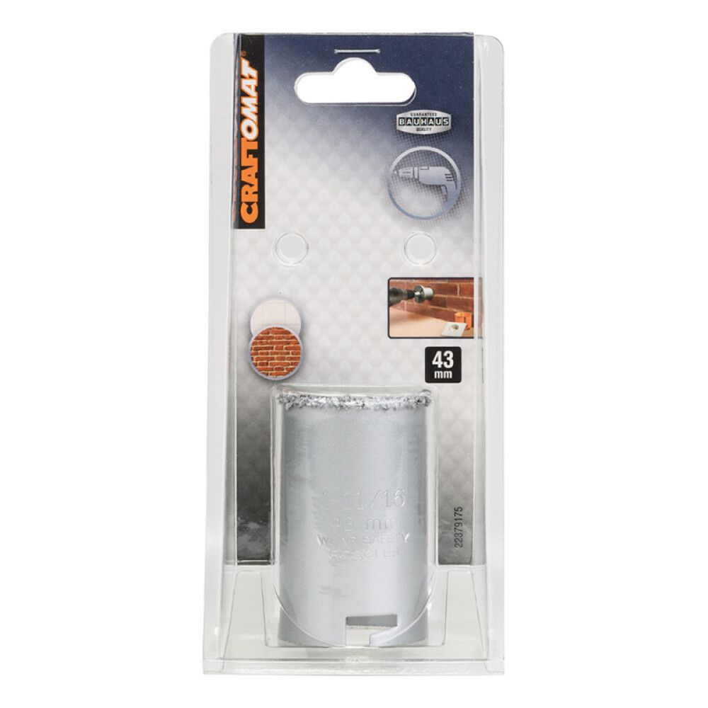 Reikäsaha Craftomat HM-RIFF 43mm