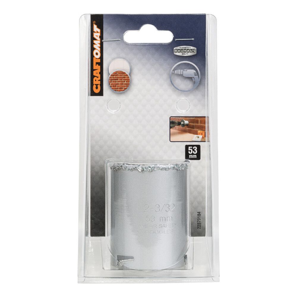 Reikäsaha Craftomat HM-RIFF 53mm