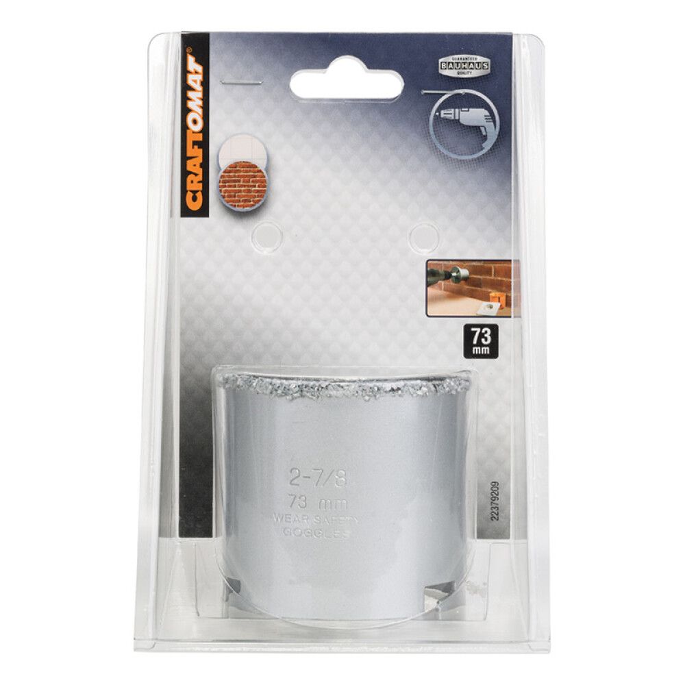 Reikäsaha Craftomat HM-RIFF 73mm