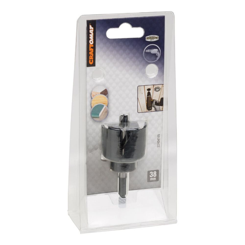Reikäsaha Craftomat 1/4 kiinnitys 38 mm