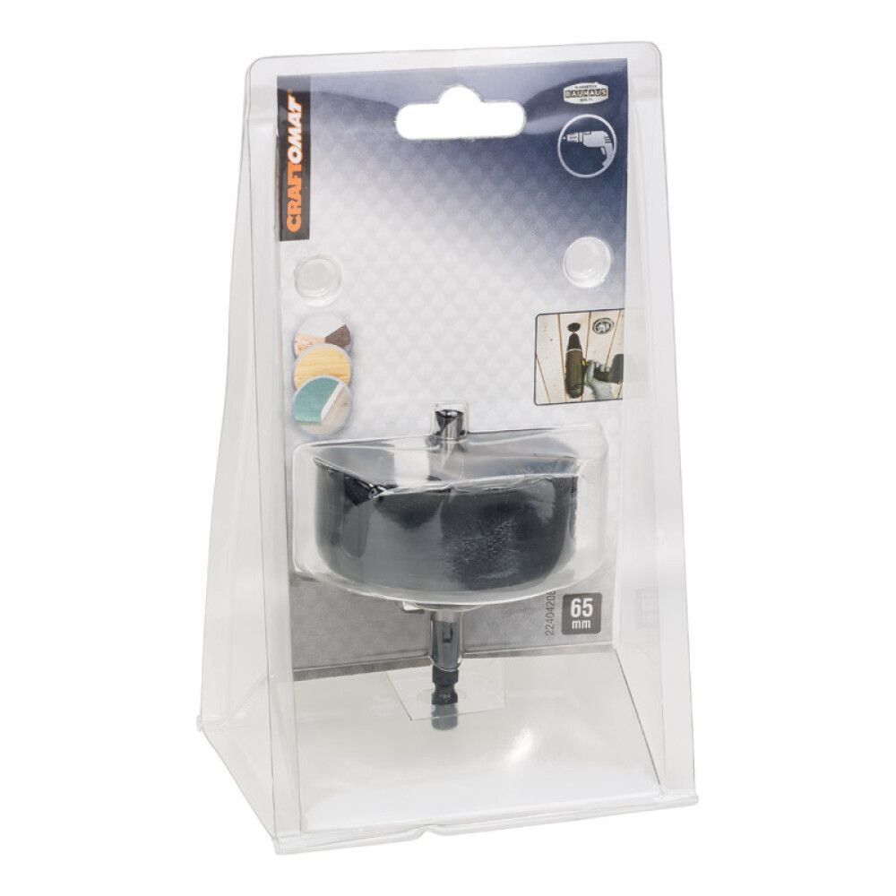 Reikäsaha Craftomat 1/4 kiinnitys 65 mm