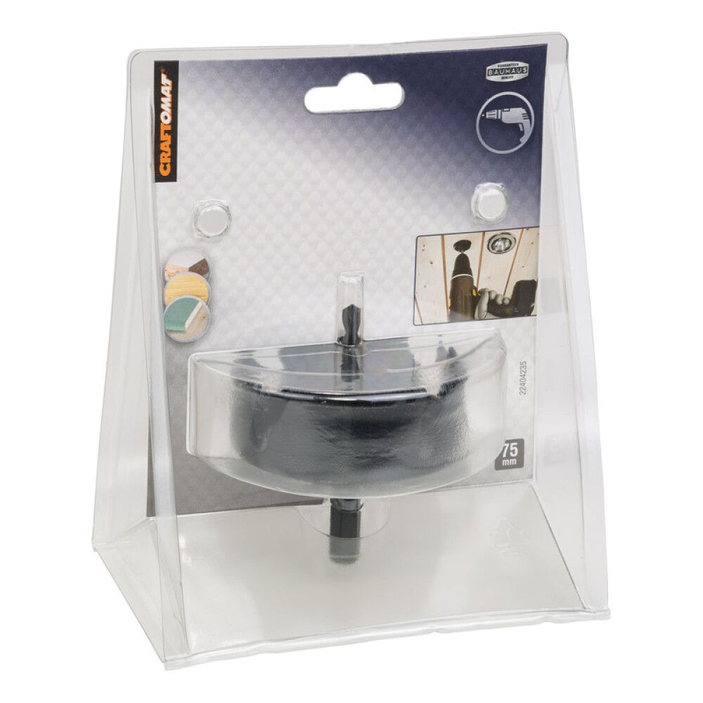 Reikäsahanterä Craftomat SK 75mm