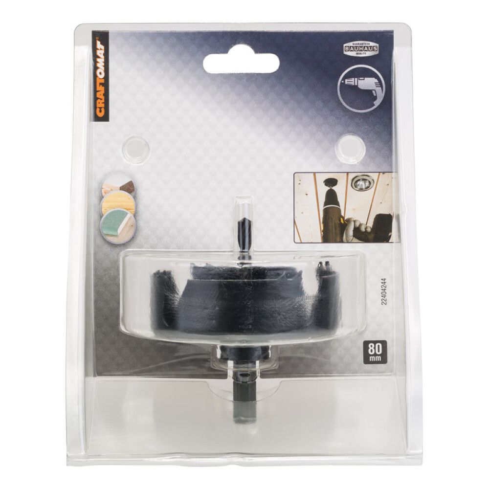 Reikäsaha Craftomat 80mm