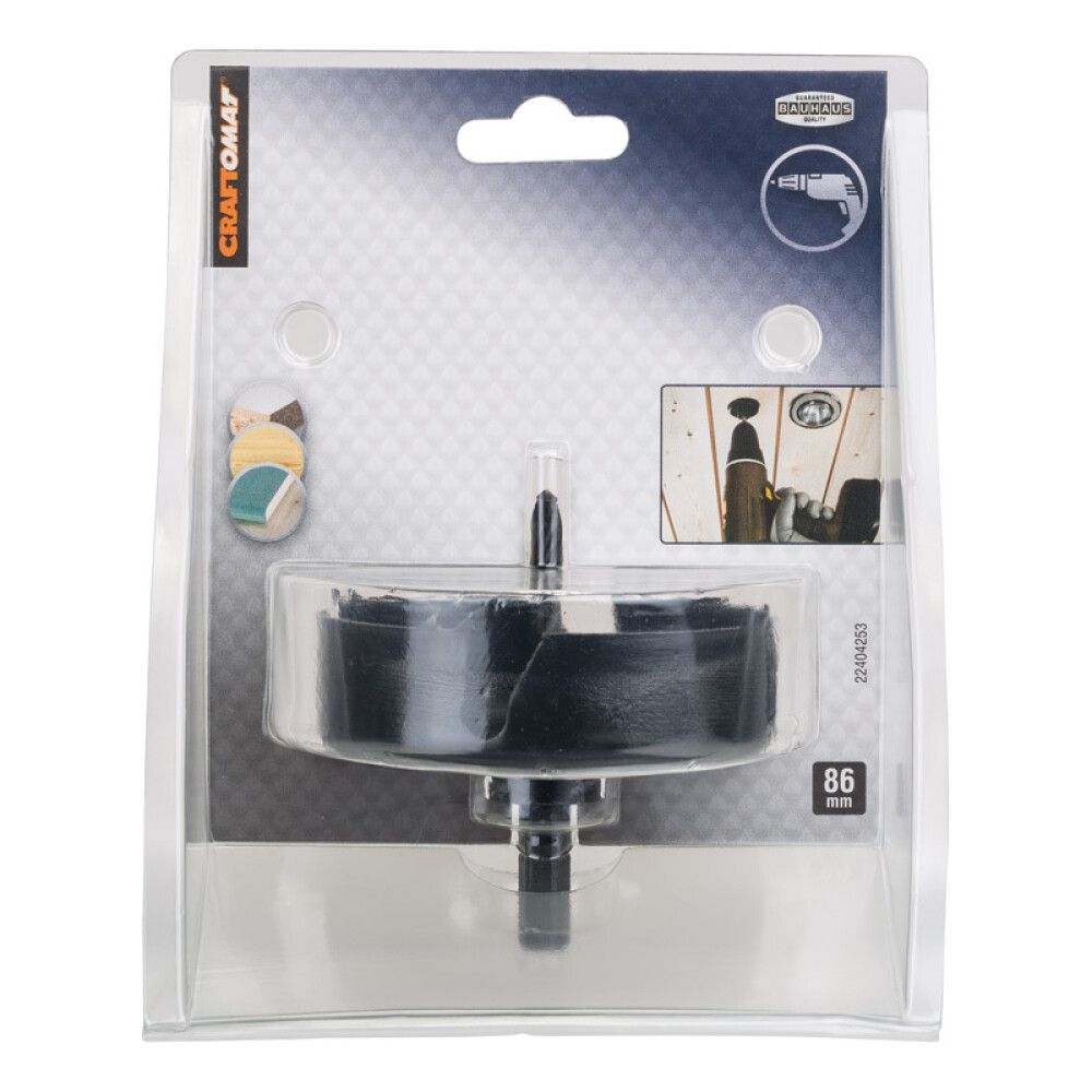 Reikäsaha Craftomat 3/8 kiinnitys 86 mm
