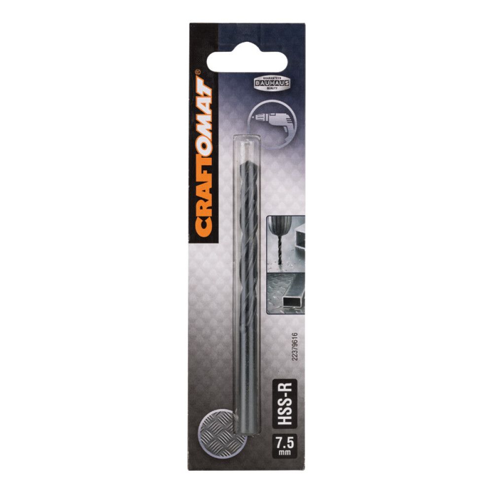 Metalliporanterä Craftomat HSS-R 7,5 mm