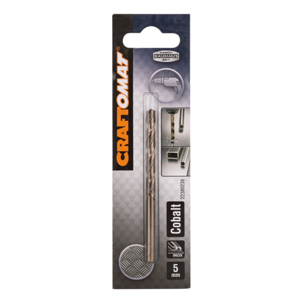 Metalliporanterä Craftomat HSS-CO 5 mm
