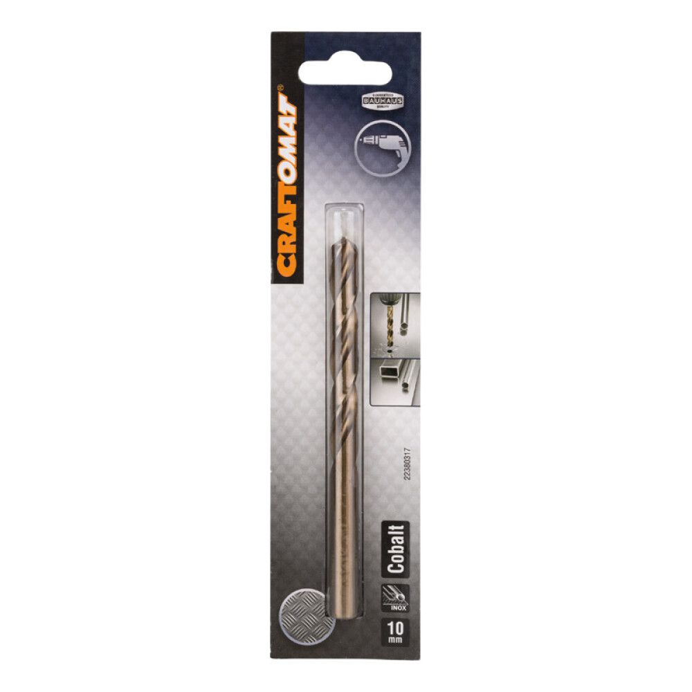 Metalliporanterä Craftomat HSS-CO 10 mm