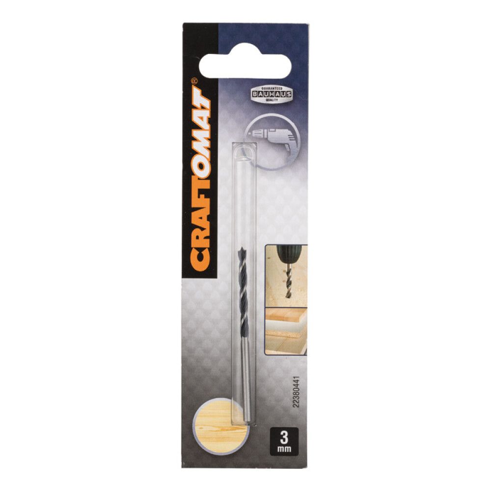 Puuporanterä Craftomat 3 mm