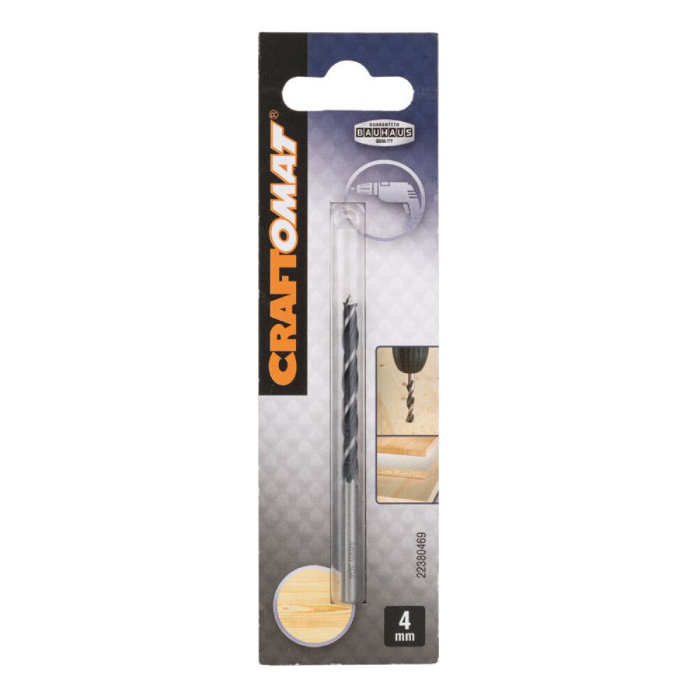 Puuporanterä Craftomat 4 mm
