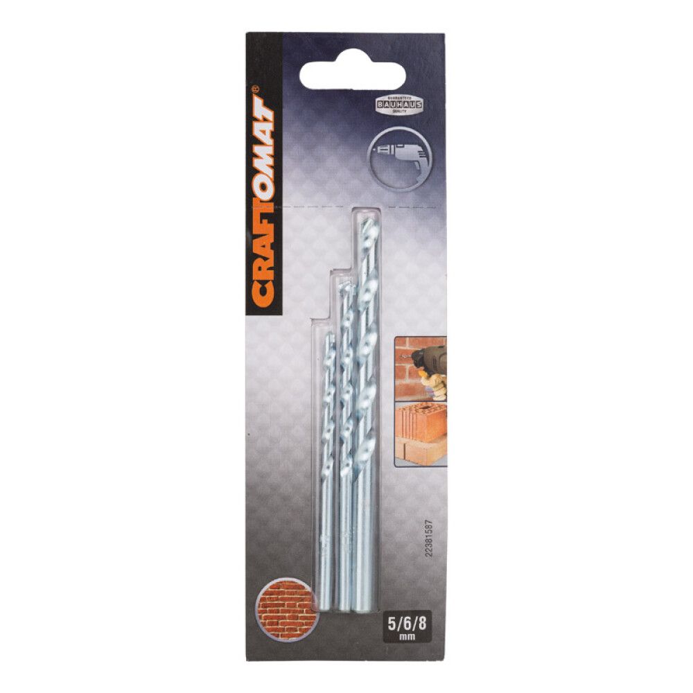 Kiviporanteräsarja Craftomat 3-os.