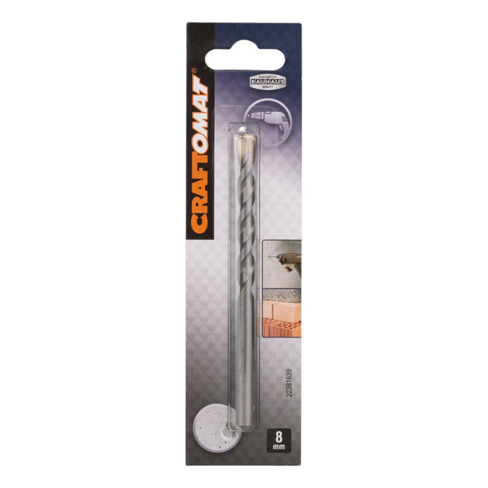 Betoniporanterä Craftomat 8 x 120 mm