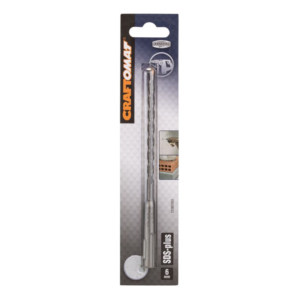 Betoniporanterä Craftomat SDS-P 6 x 160 mm