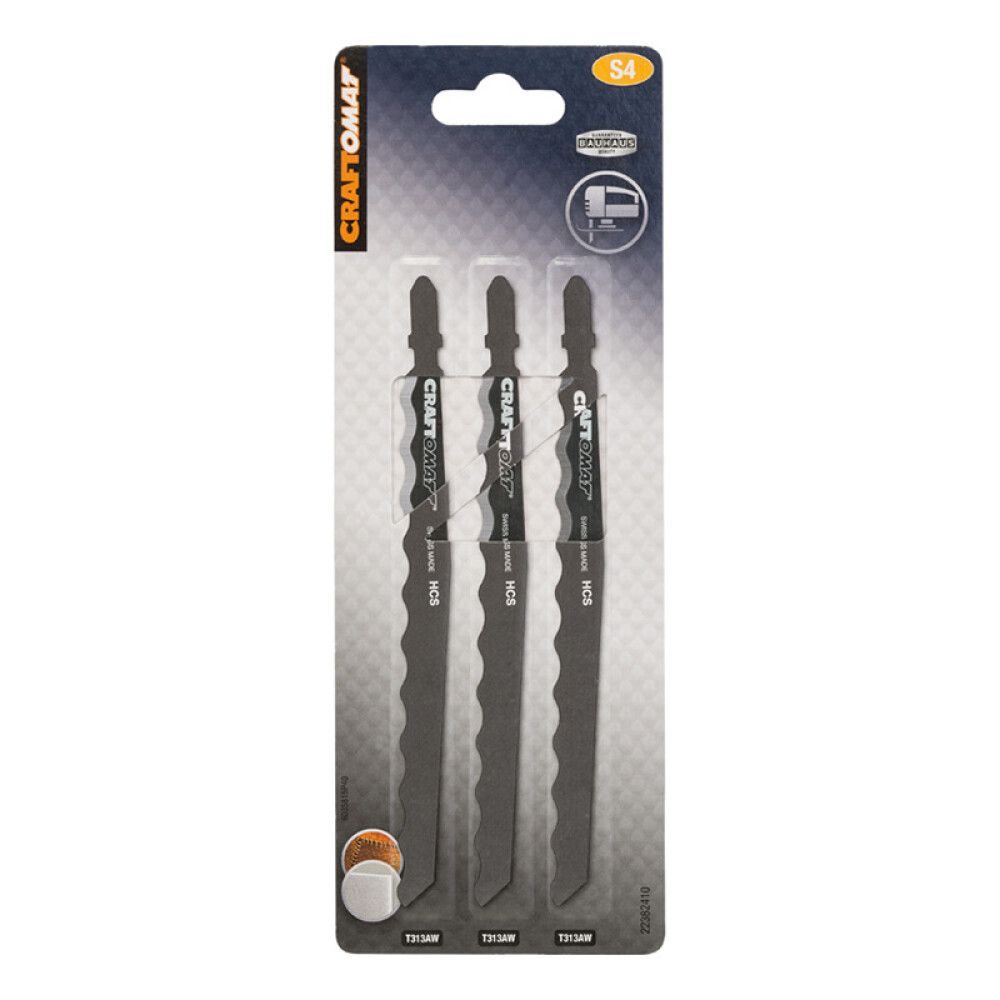 Pistosahanterä Craftomat T313AW 3 kpl