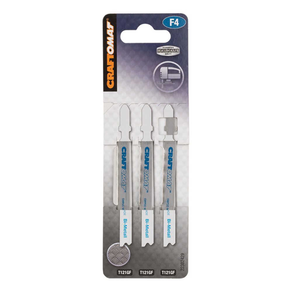 Pistosahanterä Craftomat T121GF 3 kpl