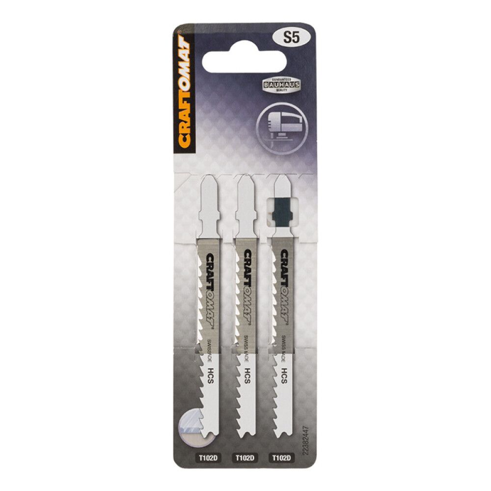 Pistosahanterä Craftomat T102D PP