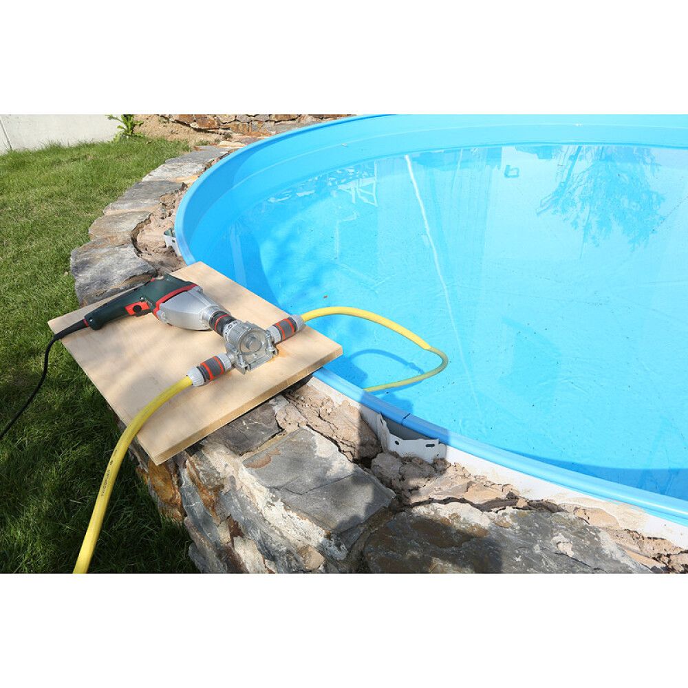 Porakonepumppu Wolfcraft metallirunko