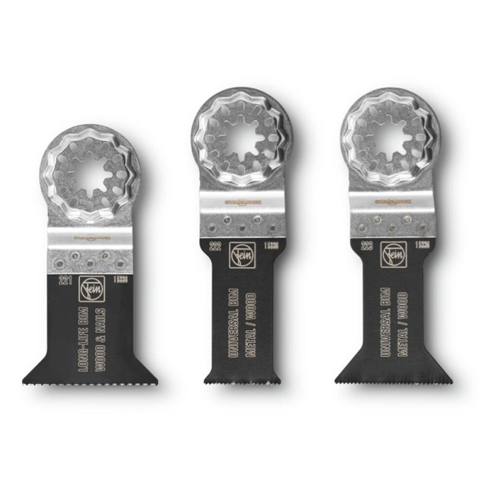 Sahanteräsarja Fein E-Cut SL 3 kpl