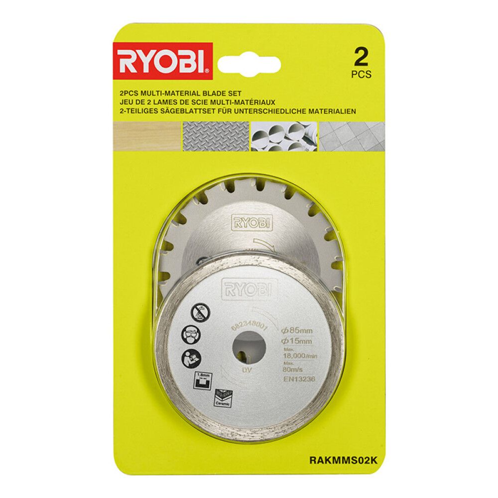 Sahanterät Ryobi RAKMMS02K