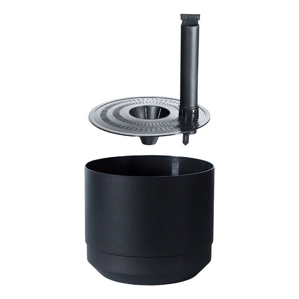 Kestokasteluruukku Orthex Pauliina musta 25 cm