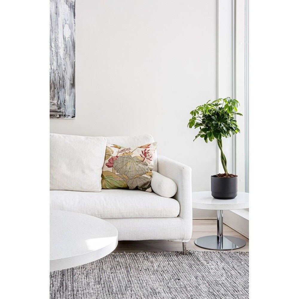 Kestokasteluruukku Orthex Pauliina musta 25 cm