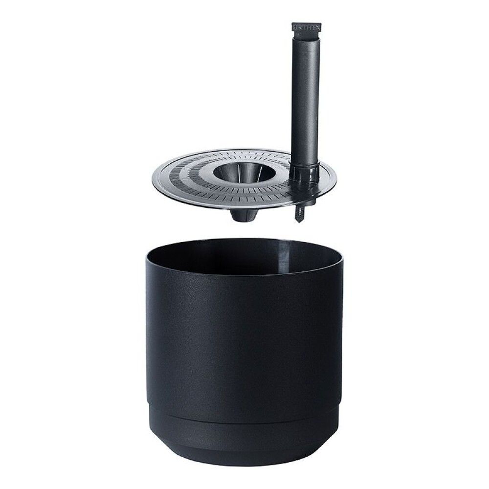 Kestokasteluruukku Orthex Pauliina musta 30 cm