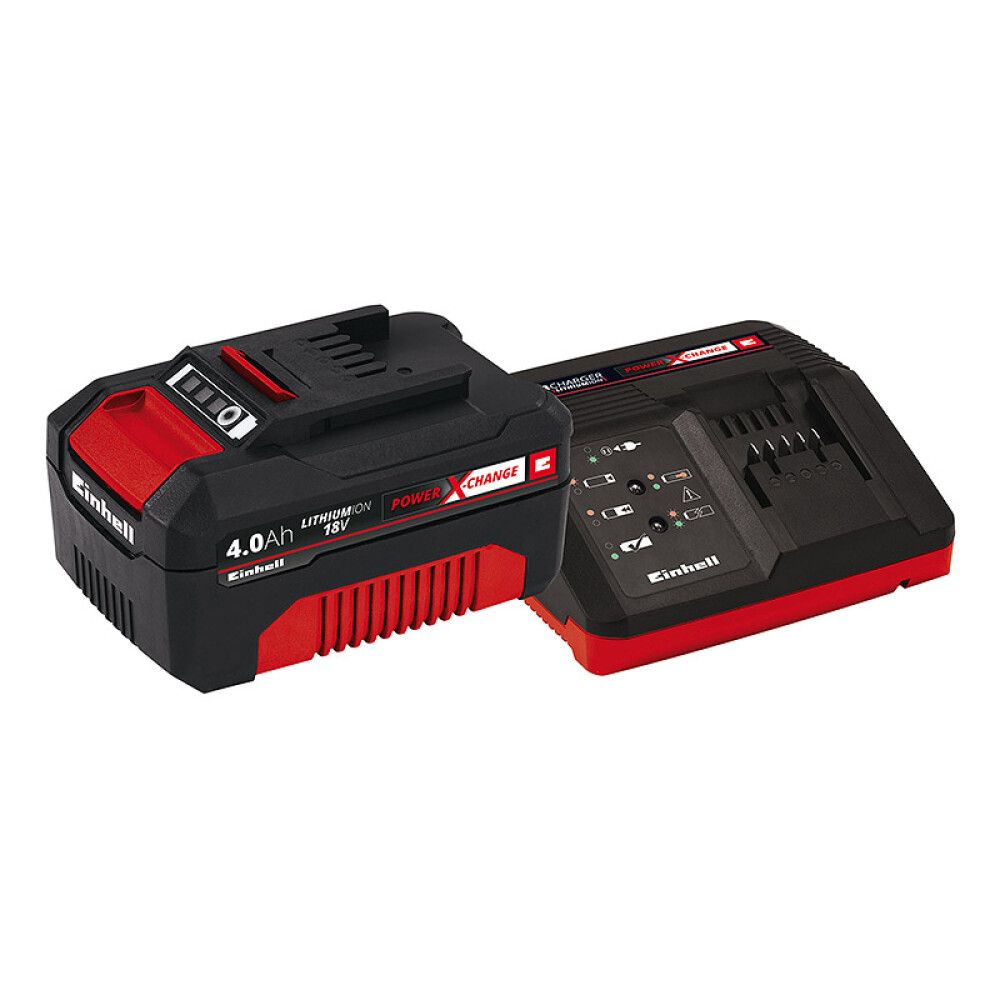 Akku ja laturi Einhell PXC 18 V 4 Ah
