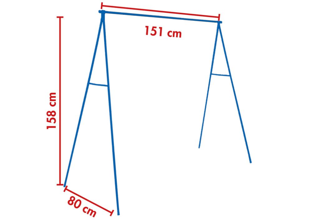 Tuuletusteline Sini Sonya 80 x 151 x 158 cm