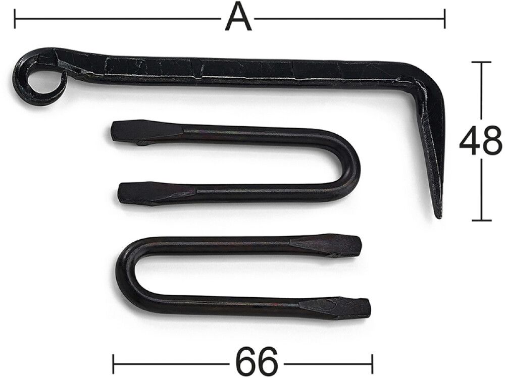 Lankahaka Habo 1350 musta 150 mm