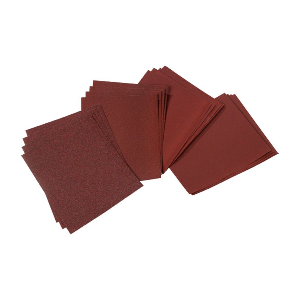 Hiomapaperilajitelma Craftomat 230 x 280 mm punainen 16-os.