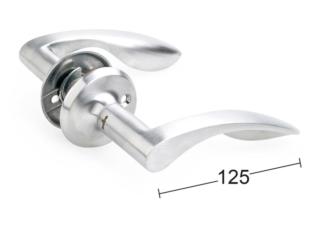 Ulko-ovenpainike Habo Bonn Harjattu Kromi