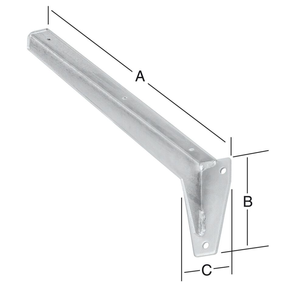 L-profiilikannake Vormann 680 mm