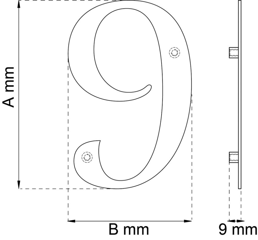 Talonumero Habo Century nro 9 messinki 144 mm
