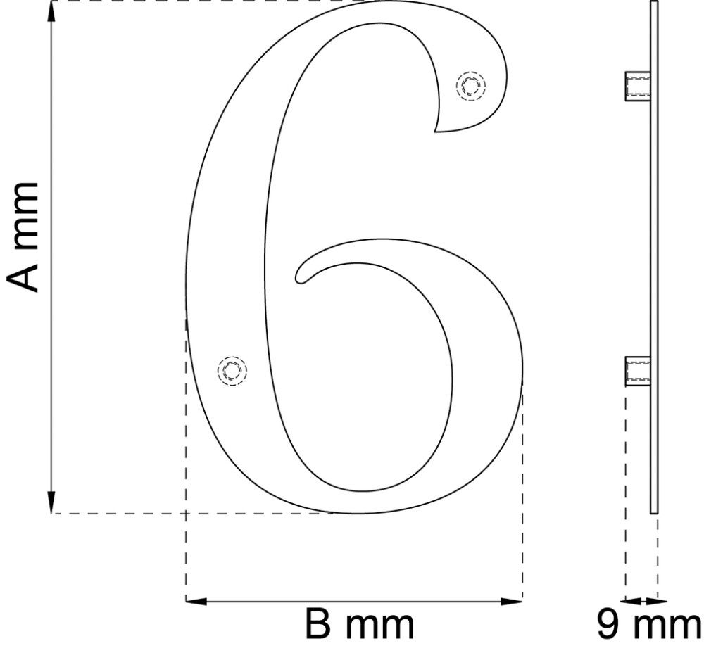 Talonumero Habo Century nro 6 messinki 144 mm