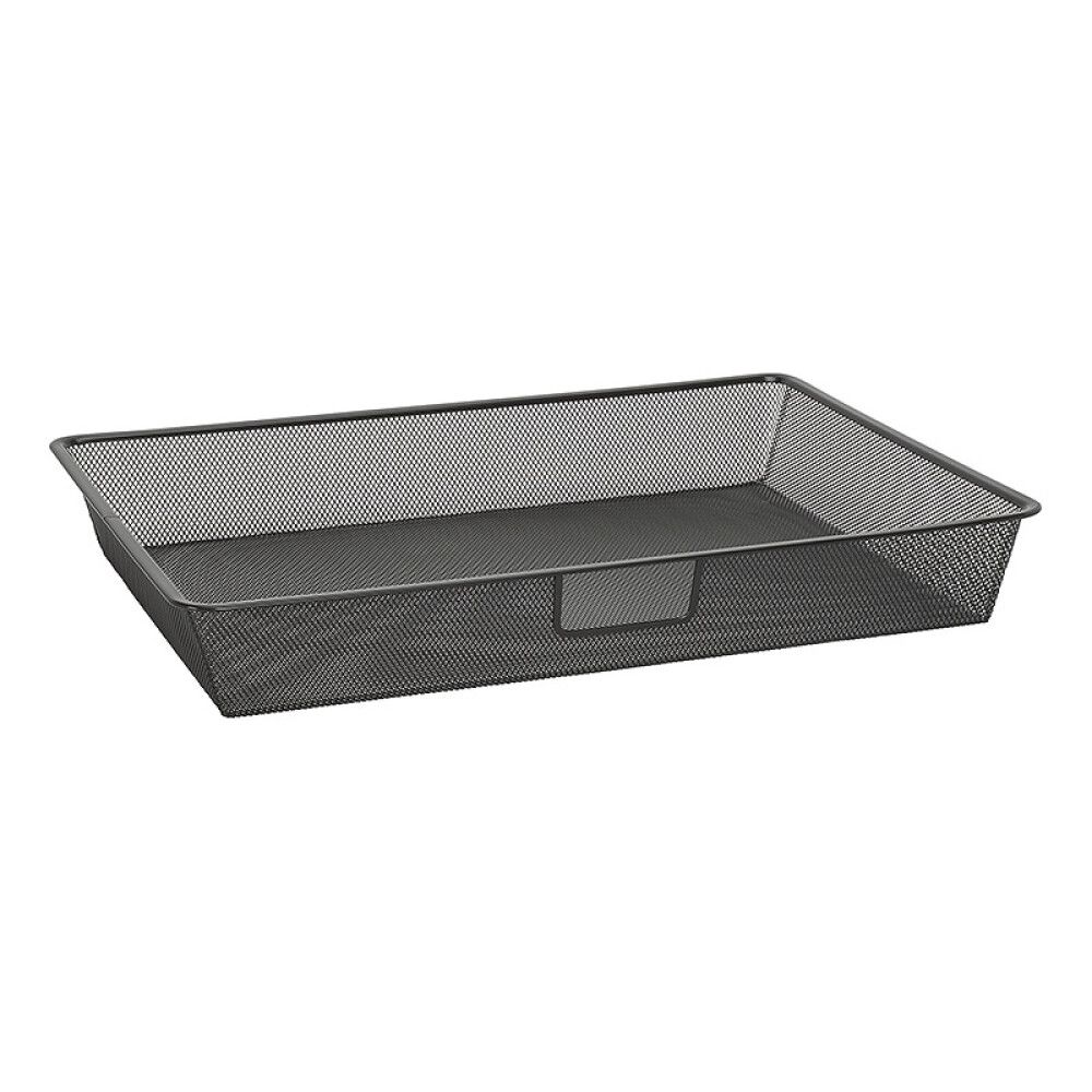 Mesh-kori ulosvedettävään korinkehykseen Elfa grafiitinharmaa 580 x 427 x 85 mm