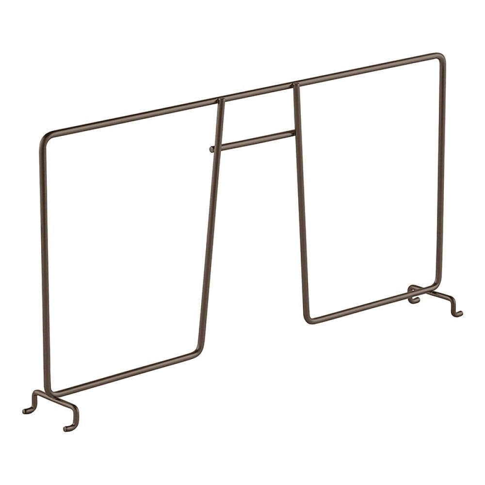 Lankahyllyn jakaja Elfa grafitinharmaa 54 x 411 x 200 mm