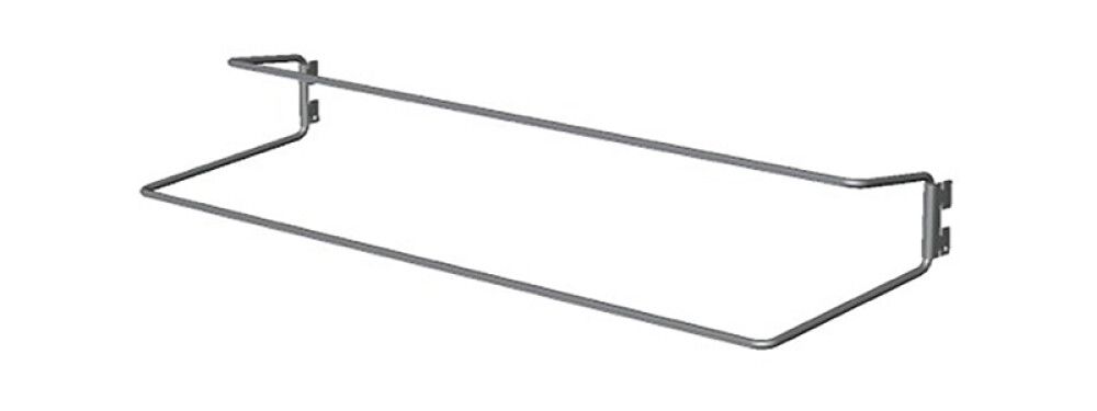 Kenkäteline Lundbergs 600 mm hopea