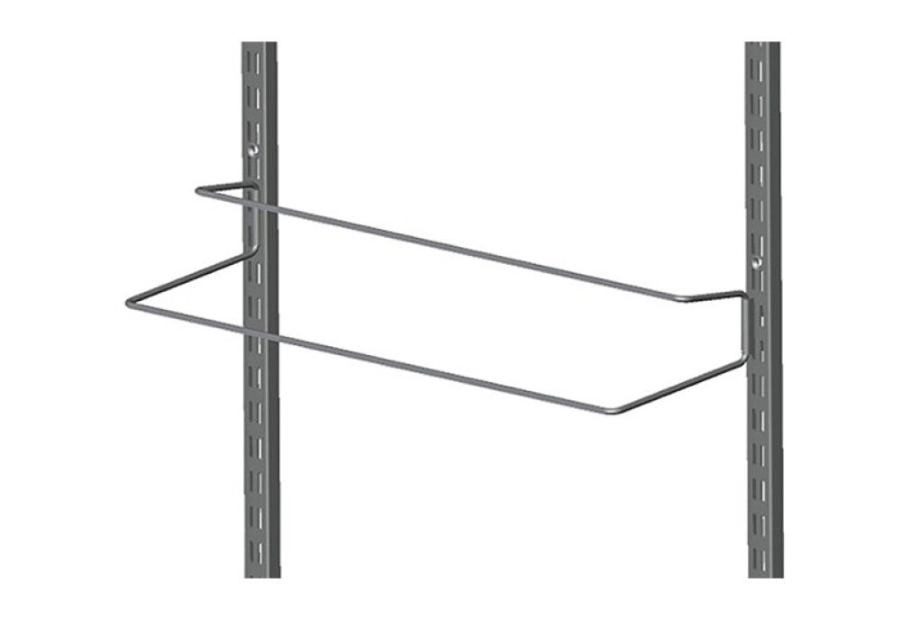 Kenkäteline Lundbergs 600 mm hopea