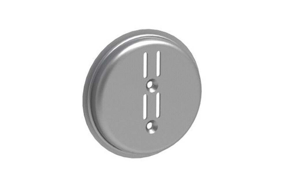 Seinäkiinnike Lundbergs hopea pyöreä