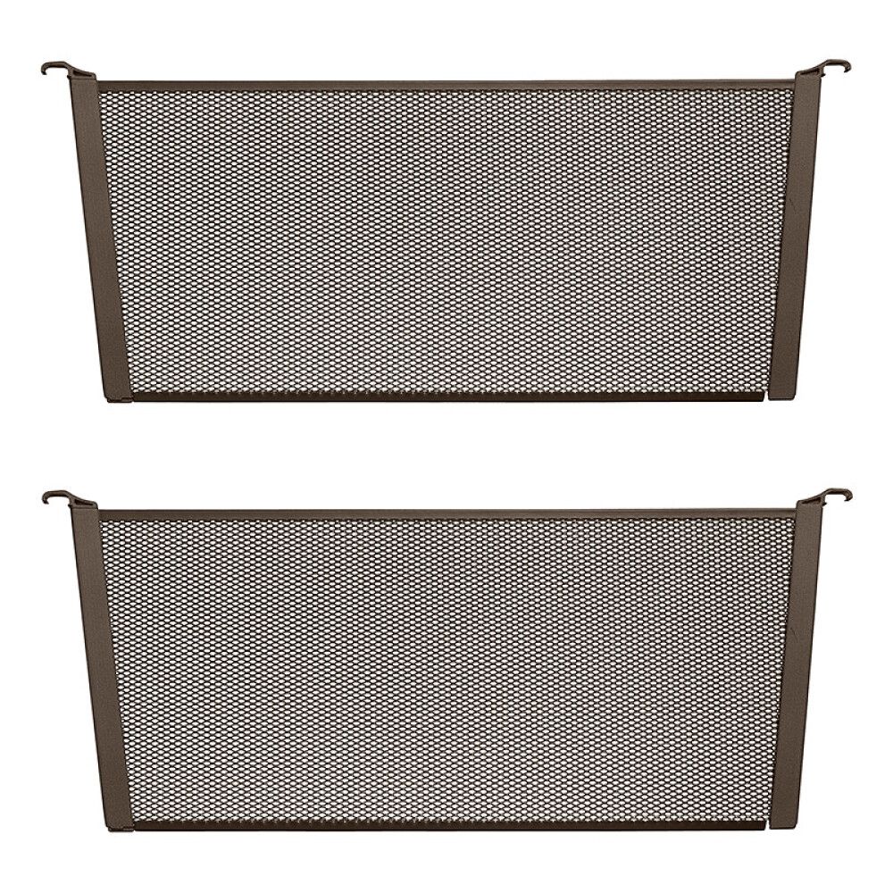 Meshkorin jakaja Elfa Classic grafiitinharmaa 431 x 10 x 180 mm 2 kpl/pkt