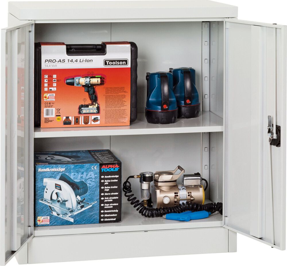 Metallikaappi Regalux Harmaa 80 x 41 x 90 cm