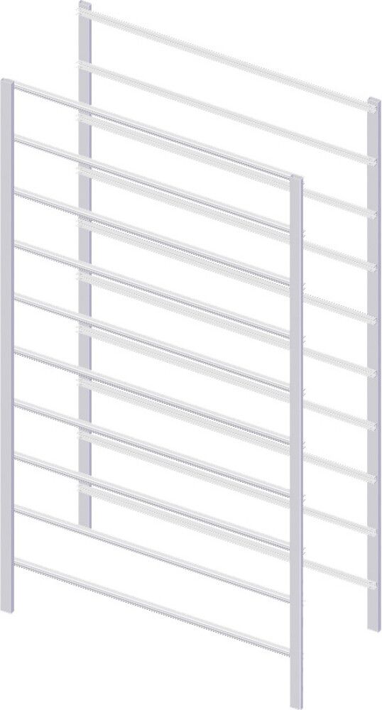 Telinepääty Lundbergs Mini 10 Liukukiskoa Valkoinen