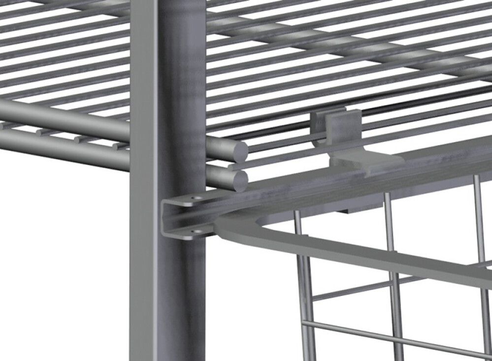 Pidike Lundbergs Ritilähylly Harmaa